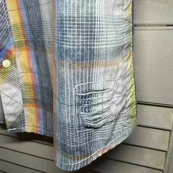 Buckle “Vintage” Button Down Shirt Boys Size Small A0037 - Picture 7 of 9